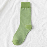 Boogzel Apparel Green Aesthetic Crew Socks, view 4