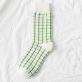 Boogzel Apparel Green Aesthetic Crew Socks, view 5