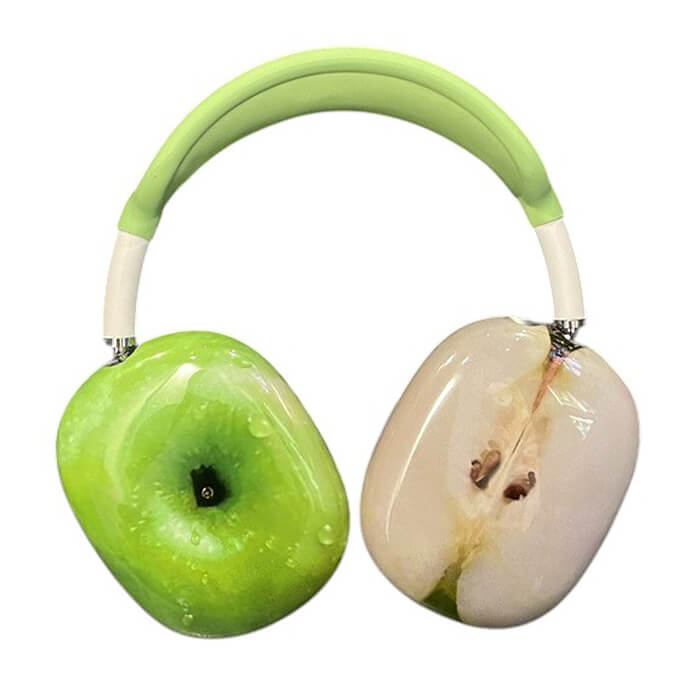Boogzel Apparel Green Apple AirPods Max Case
