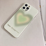 Boogzel Apparel Green Heart iPhone Case, view 4