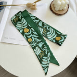 Boogzel Apparel Green Satin Scarf, view 5