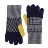 Boogzel Apparel Grid Pattern Knit Gloves, view 2