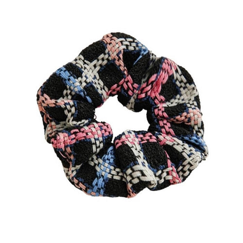 Boogzel Apparel Grid Tweed Scrunchie