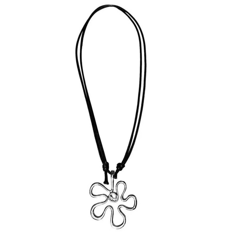 Boogzel Apparel Groovy Floral Outline Necklace