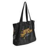 Boogzel Apparel Groovy Trippy Heart Denim Bag, view 2
