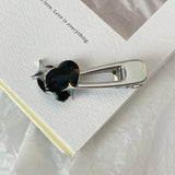 Boogzel Apparel Grunge Aesthetic Black Hair Clip, view 3