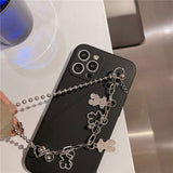 Boogzel Apparel Grunge Aesthetic Chain iPhone Case, view 4