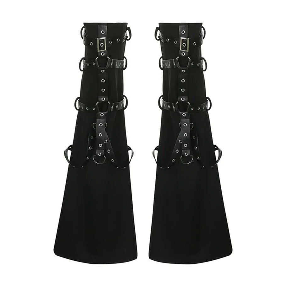 Boogzel Apparel Grunge Aesthetic Flare Leg Warmers