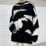 Boogzel Apparel Grunge Aesthetic Fuzzy Sweater, view 3