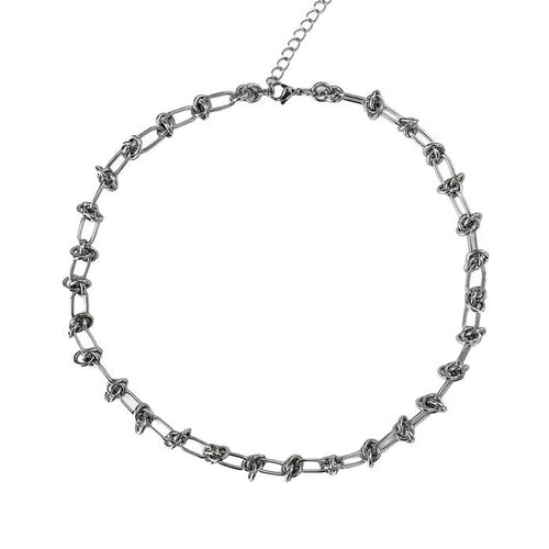 Boogzel Apparel Grunge Aesthetic Wire Choker