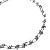 Boogzel Apparel Grunge Aesthetic Wire Choker, view 3