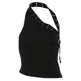 Boogzel Apparel Grunge Asymmetric Top & Mini Shorts Co-Ord, view 4
