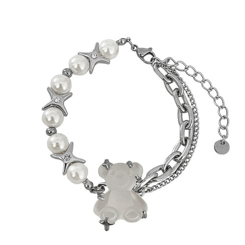 Boogzel Apparel Grunge Bear Aesthetic Bracelet