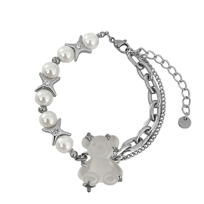 Boogzel Apparel Grunge Bear Aesthetic Bracelet