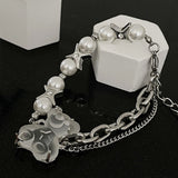 Boogzel Apparel Grunge Bear Aesthetic Bracelet, view 3