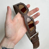Boogzel Apparel Grunge Belt Strap Sunglasses, view 4