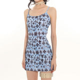 Boogzel Apparel Grunge Cross Print Mini Dress, view 3