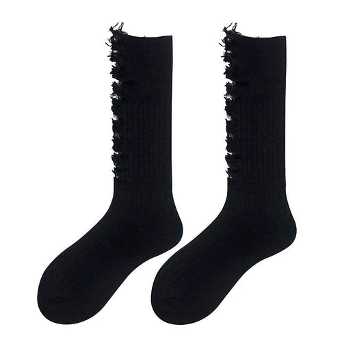 Boogzel Apparel Grunge Distressed Socks