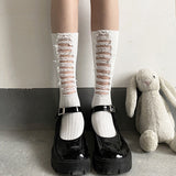Boogzel Apparel Grunge Distressed Socks, view 3