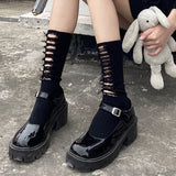 Boogzel Apparel Grunge Distressed Socks, view 4