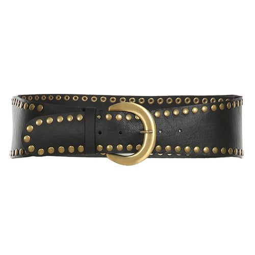 Boogzel Apparel Grunge Double Rivet Belt