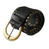 Boogzel Apparel Grunge Double Rivet Belt, view 3