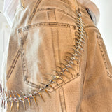 Boogzel Apparel Grunge Fishbone Pant Chain, view 3