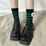 Boogzel Apparel Grunge Aesthetic Flower Socks, view 4