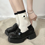Boogzel Apparel Grunge Aesthetic Flower Socks, view 5