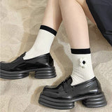 Boogzel Apparel Grunge Aesthetic Flower Socks, view 6
