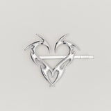 Boogzel Apparel Grunge Heart Hair Pin, view 2
