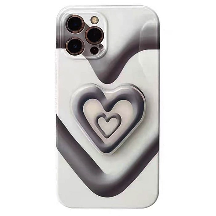 Boogzel Apparel Grunge Heart iPhone Case