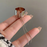 Boogzel Apparel Grunge Lace-Up Ring, view 2