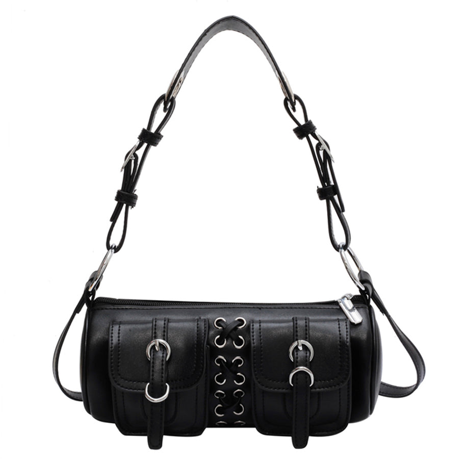 Boogzel Apparel Grunge Lace Up Underarm Bag