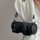 Boogzel Apparel Grunge Lace Up Underarm Bag, view 5