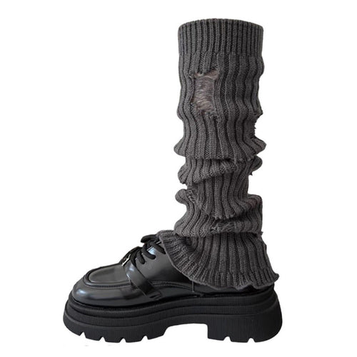 Boogzel Apparel Grunge Ripped Leg Warmers