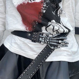 Boogzel Apparel Grunge Skeleton Hand Belt, view 3