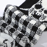 Boogzel Apparel Grunge Skull Knitted Scarf, view 4