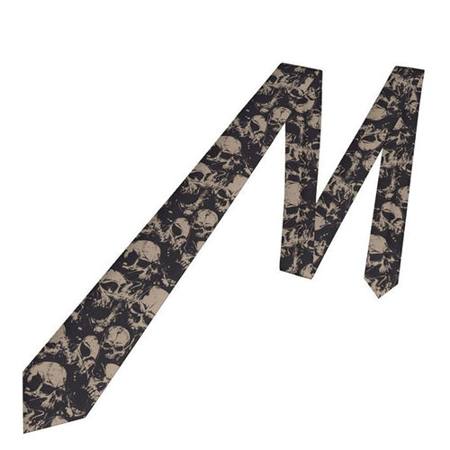 Boogzel Apparel Grunge Skull Tie