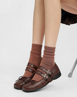Boogzel Apparel Grunge Sleaze Ballet Flats, view 5