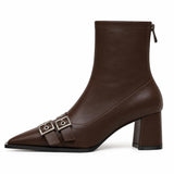 Boogzel Apparel Grunge Sleaze Double Buckle Boots, view 2