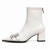 Boogzel Apparel Grunge Sleaze Double Buckle Boots, view 3