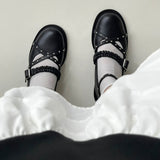 Boogzel Apparel Grunge Sleaze Studded Mary Janes, view 5