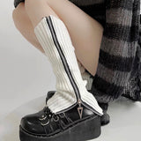 Boogzel Apparel Grunge Zip Up Leg Warmers, view 5