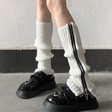 Boogzel Apparel Grunge Zip Up Leg Warmers, view 6