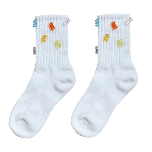 Boogzel Apparel Gummy Bear Crew Socks