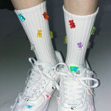 Boogzel Apparel Gummy Bear Crew Socks, view 2