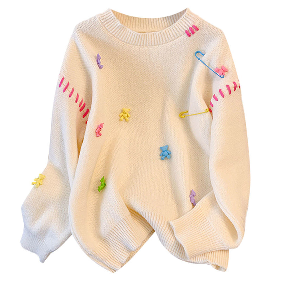 Boogzel Apparel Gummy Bear Knit Sweater