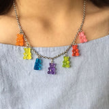 Boogzel Apparel Gummy Bear Necklace, view 2