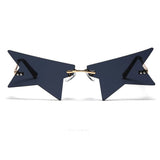 Boogzel Apparel Half Star Shaped Sunglasses, view 5